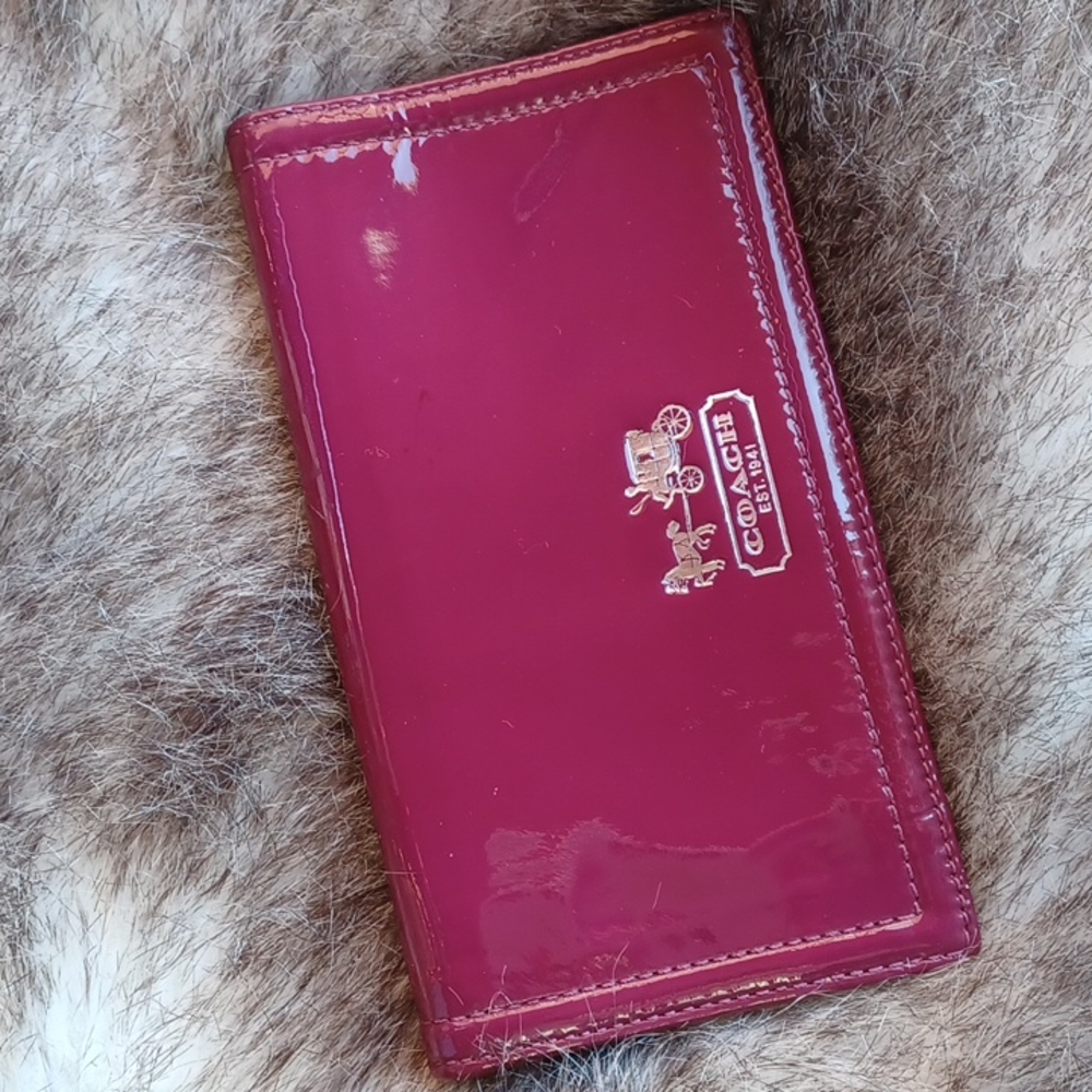 COACH  Checkbook Cover